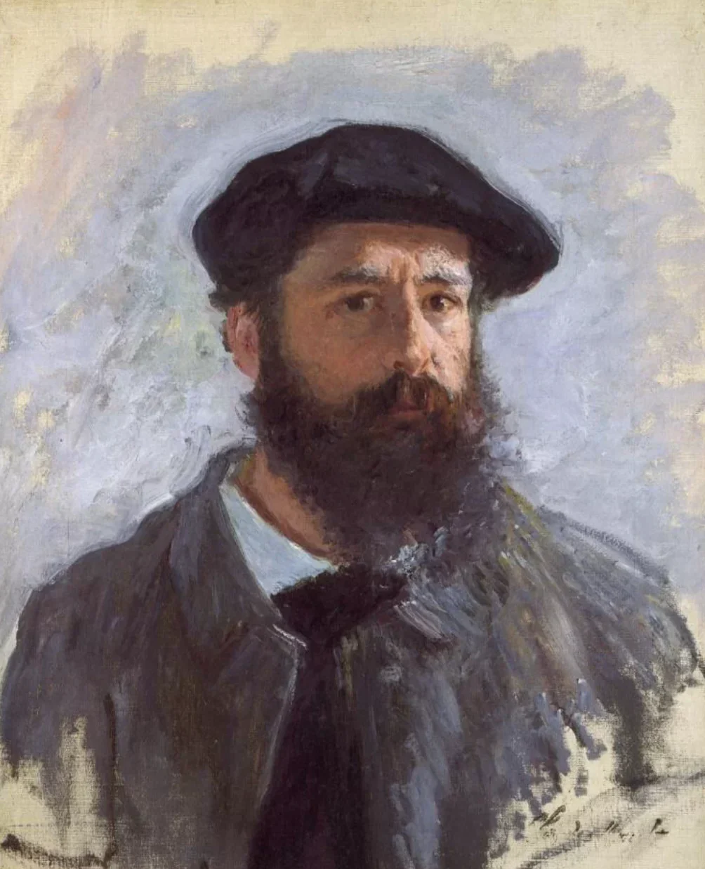 "Self Portrait with a Beret", 1886