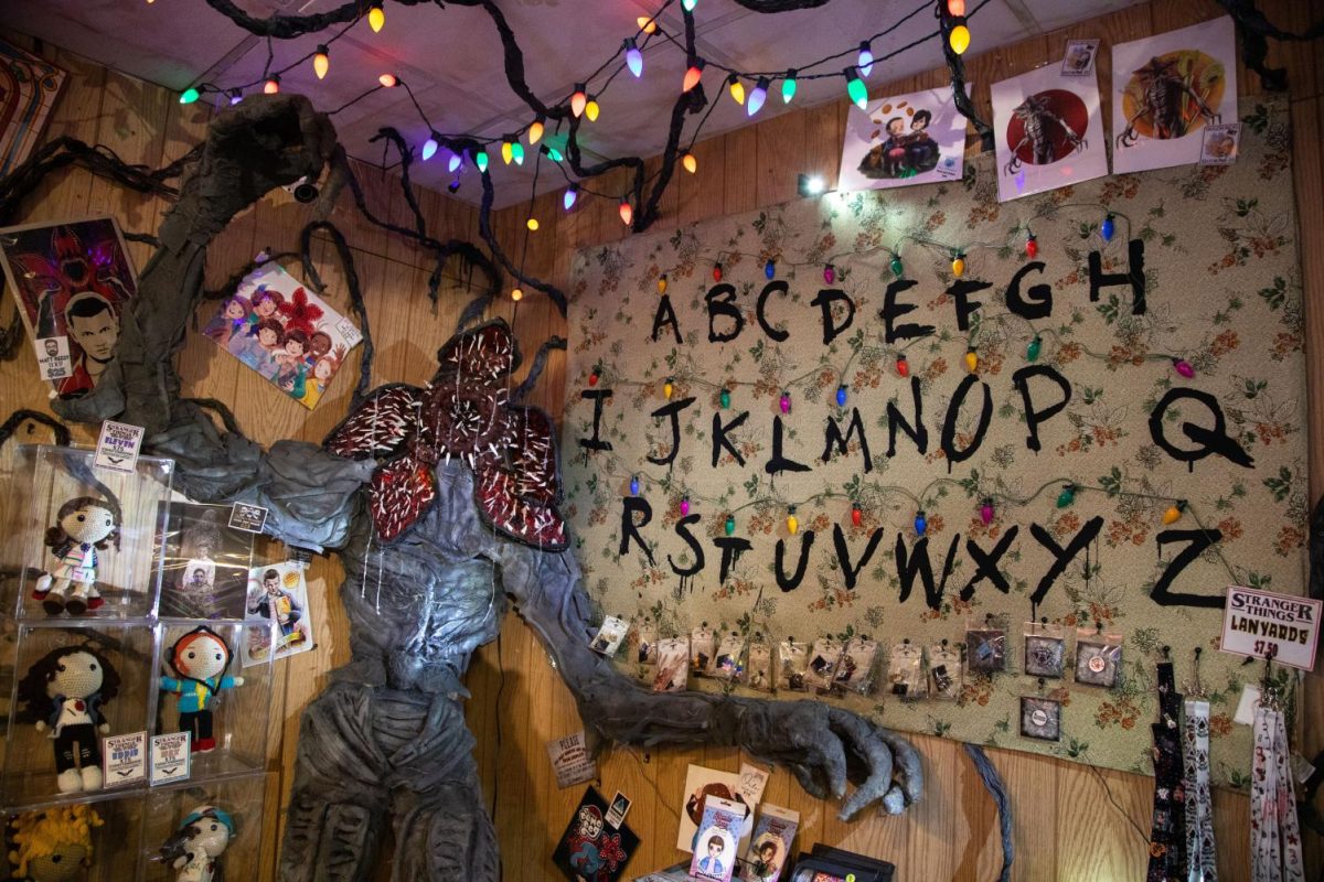 The Stranger Things Demogorgon's Lair (Photo borrowed from Dominic Di Palermo, ECC Observer)